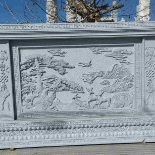 云南 芝麻白大型照壁，屏风，影壁