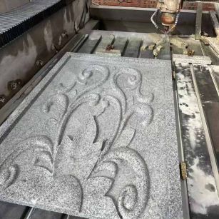 云南 白麻别墅干挂雕花板