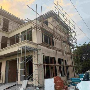 云南 黄金麻荔枝面花岗岩外墙干挂