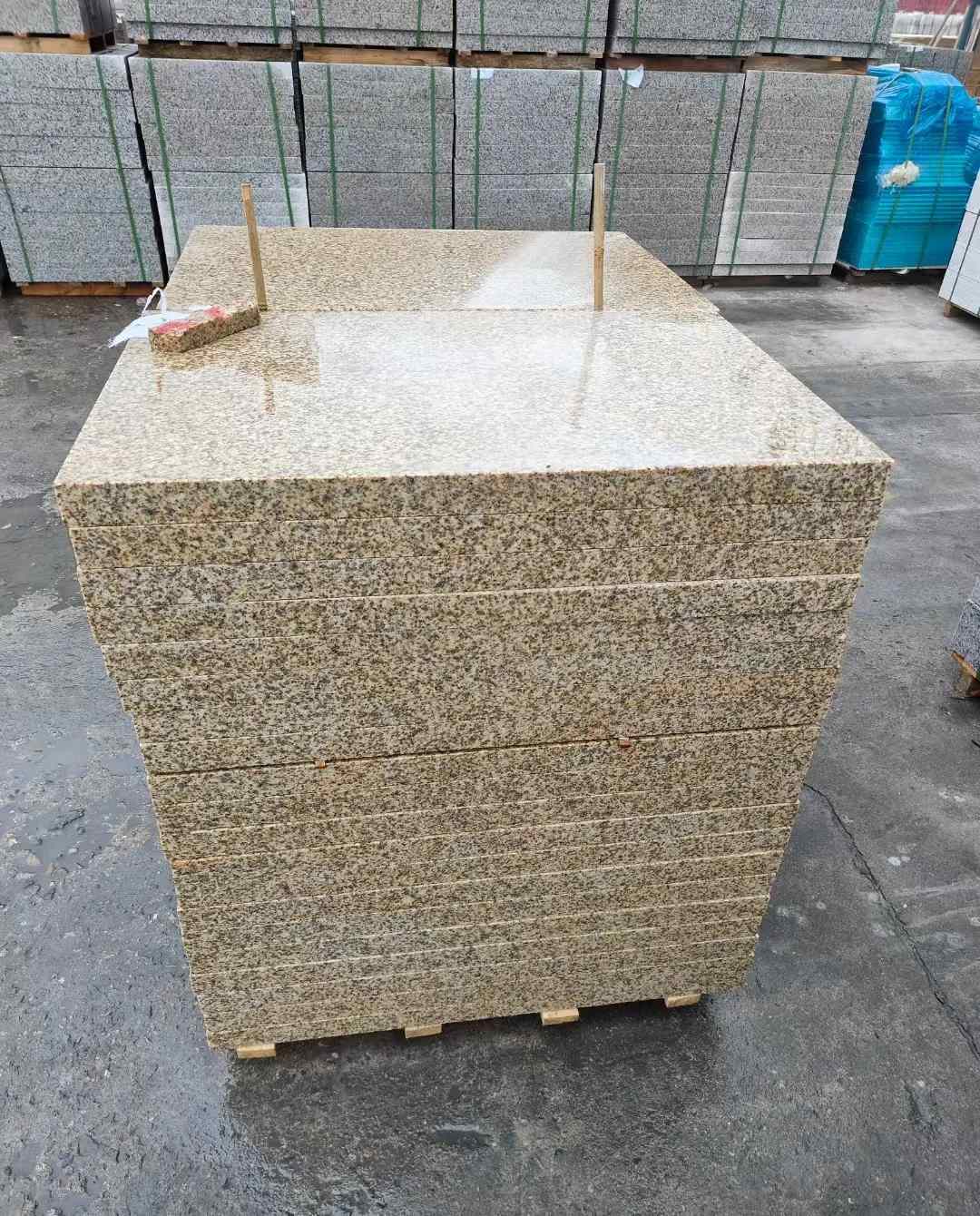 云南 湖北黄金麻花岗岩石材荔枝面外墙石材