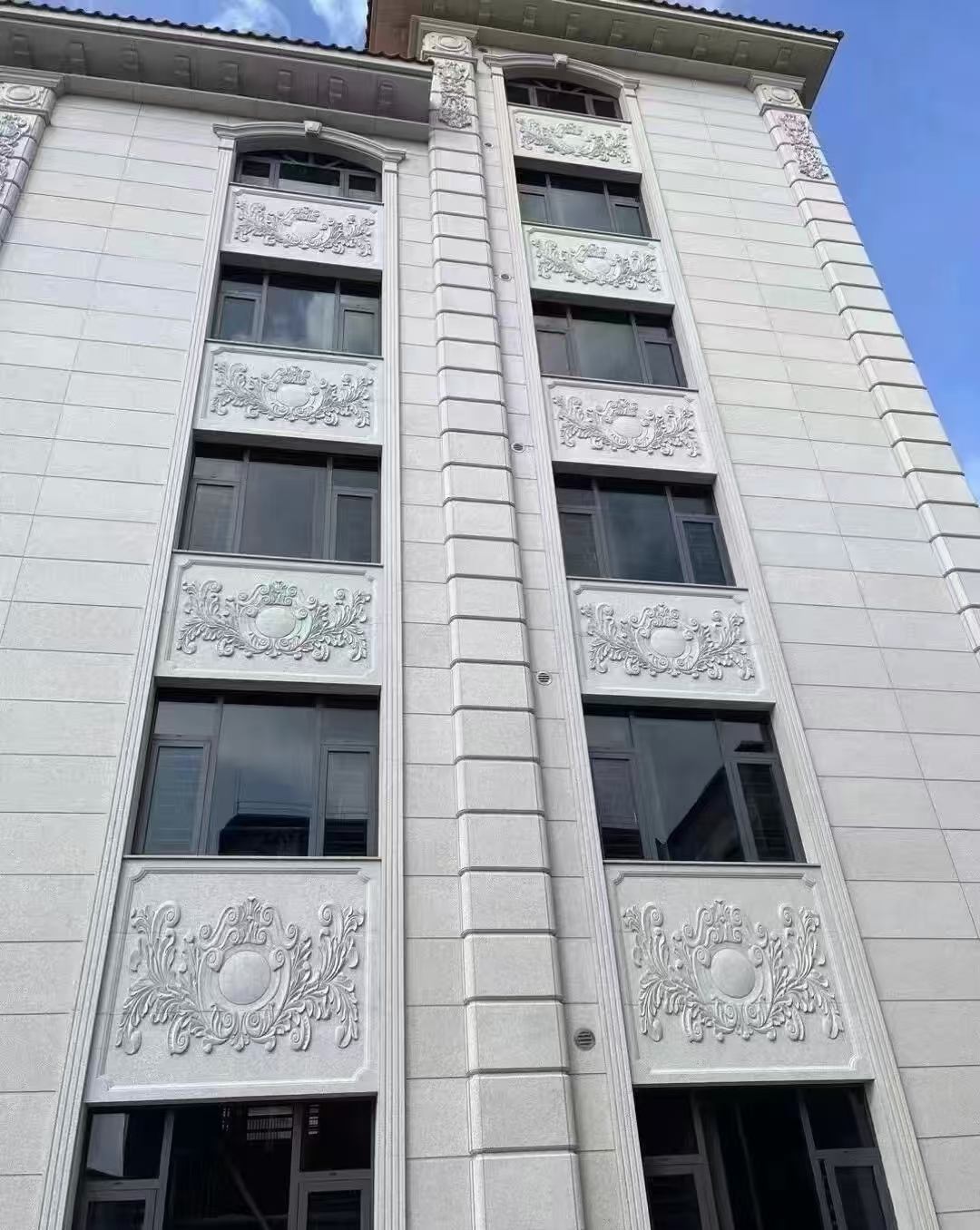 云南 白麻荔枝面花岗岩别墅外墙干挂